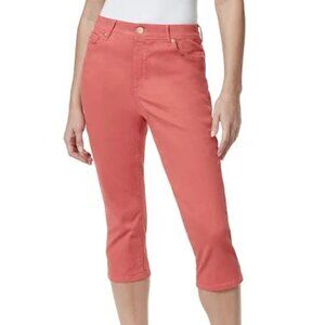 Calvin Klein Pink Capri Soft Washed Denim